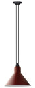 DCW - 322 XL Pendel Konisk Rød Lampe Gras