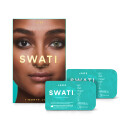 Swati Coloured Lenses Jade 1 Month 1 par Kosmetiske Linser