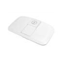 Gustavsberg Plast Sisternelokk med Dobbel Trykknapp Hvit 145x185x60 mm