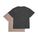 Minymo Fossil T-Shirt Loose Fit 2-Pack 116