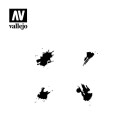 Vallejo Stencils Petrol Spills 1/35