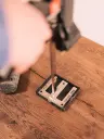 Viking Arm Installasjonssett for skap - Forlenger, bunnplate og løfteplate