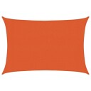  Solseil 160 g/m² oransje 3x4 m HDPE 311677
