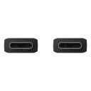 Samsung USB-C til USB-C Kabel 1.8m 3A - Svart - Mobillader