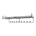 Maze Bill Hat rack L hattehylle Svart