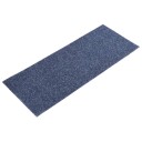 vidaXL Selvklebende trappematter 15 stk 60x25 cm gråblå