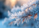 Frosted Serenity Plakat Plakat / 40x50cm