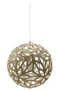David Trubridge Floral Ø40 Hvit Taklampe