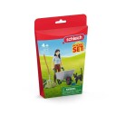 Schleich Pocket Lekesett: Måking og stelling for barn 4+ år, 6 deler