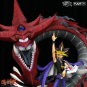 Plastoy Yami Yugi & Slifer Yu-Gi-Oh! Figur Statue