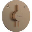 Hansgrohe DuoTurn S dusjbatteri, bronse