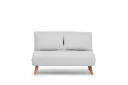 Folde Teddy Sovesofa 2 seter Cream   Cream
