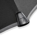 senz  paraply mini automatic pure black Reflective