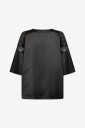 Wasabiconcept Wa-Amalia 10 Kortermet Bluse Svart