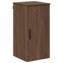  Baderomsskap Brun Eik 30 x 31,5 x 61 cm Konstruert tre & Metall