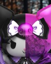 Mighty Jaxx Sanrio Kandy Spooky Fun actionfigur Kuromi