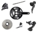 Shimano GRX RX810/600 2x11 Speed Geargruppe 172,5mm