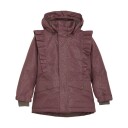 En Fant Jacket W. Frills Aop Purple 122