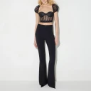 Elisabetta Franchi Dame Bukser Svart S,