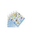 Mediterranean Blue cocktailservietter 20 pakning