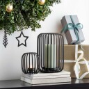 Villeroy & Boch   Christmas Chic lyslykt 22,5 cm svart
