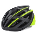 Wozinsky MTB sykkelhjelm med avtakbar skjerm og USB baklyStr. M, 54-57 cm - Svart/Gul