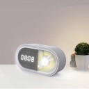 Forever FNL-05 med Bunny Natlampe med Vekkerur - USB-C - Hvit