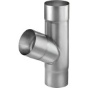 VMZINC Grenrør 60° SINK NATURLIG   76/76 mm