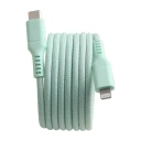 Dacota Platinum magnetisk USB-C til Lightning kabel 1,5 m, grønn