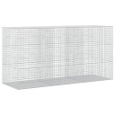 vidaXL Gabion med 3,5 mm Tråd og 5x5 cm Nett 300x100x150 cm