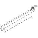 Damixa Svingtut 390mm Forkrommet med 3/4" Tilkobling