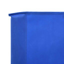 vidaXL Vindskjerm 5 paneler stoff 600x120 cm asurblå
