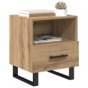  Nattbordskap 2 pcs artisan eik 40 x 35 x 47.5 cm Konstruert tre