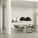 Muuto 70/70 Bord 108x255 cm Eikefiner / Sort