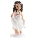 Kaketopp Jente Som Danser 16cm 