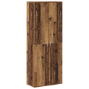  Highboard Gamle tre 70 x 35 x 180 cm Konstruert tre