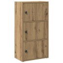 Bokhylle artisan eik 40x24x77 cm konstruert tre