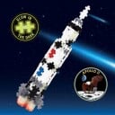 Plus-Plus i rør Romrakett Saturn 240 stk