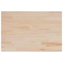  Bordplater 3 stk 80x53x1,7 cm rektangulær heltre furu 847420