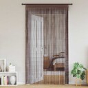 Vidaxl Trådgardiner 2 Stk 100x250 Cm Brun