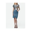 Zadig & Voltaire, Dame, Skjørt, Blå, S,