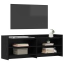  TV skap 135 x 33 x 47 cm Svart eik Konstruert tre