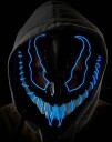 Widmann Ledmaske Monster Blå