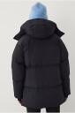 Áhkká   Pufferjakke Down Puffer Jacket   Svart