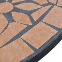 vidaXL Bistrobord terrakotta 60 cm mosaikk