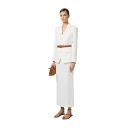 Elisabetta Franchi Dame Jakker Hvit XL,