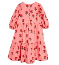 Mini Rodini Kjole   Roses AOP Puff   Rosa   Mini Rodini   2 3 år 92 98   Kjole