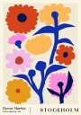 Flower Market. Stockholm Plakat Plakat / 40x50cm