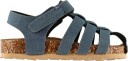 mikk-line Sandal Suede Cork - Navy - 31