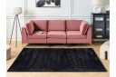 Mirpur Skinnteppe 80x150 cm - Svart